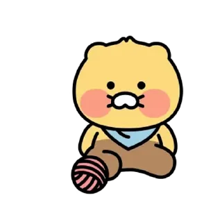 Telegram stiker ⭐ 춘식이는 아깽이 @moe_sticker_bot
