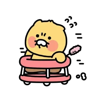 Telegram stiker ⭐ 춘식이는 아깽이 @moe_sticker_bot