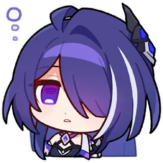 Video sticker 😶 Acheron @stickersMH