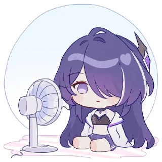 Telegram sticker 🌬 Acheron @stickersMH