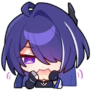 Sticker 🍑 Acheron @stickersMH