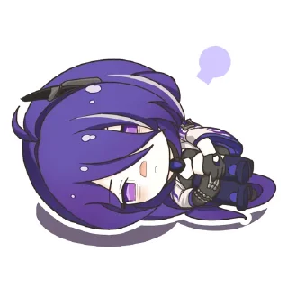 Telegram sticker 🙂‍↕️ Acheron @stickersMH