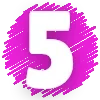 Sticker 5⃣ @Grafik_Dizayner_blogi