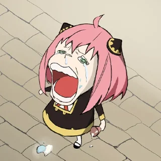 Telegram stiker 😭 🔍 Spy x Family 2 (@TodorokiShouto)