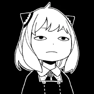 Telegram stiker 😐 🔍 Spy x Family 2 (@TodorokiShouto)