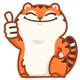 Video sticker 👍 Тигрёнок Персик (@TgSticker)