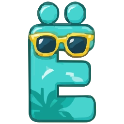 Sticker 🔤 Summer font ☀️ @emoji_awwww
