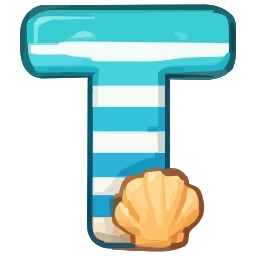 Sticker 🔤 Summer font ☀️ @emoji_awwww