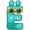Video sticker 🔤 Summer font ☀️...