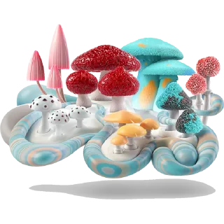 Video sticker 🍄 Mushrooms ਖੁੰਬਾਂ @PunjabiSticker