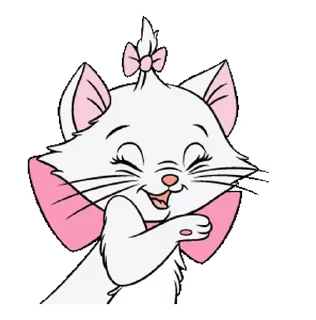 Video sticker 😹 Disney Marie😻 @MochaStickers