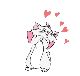 Video sticker 🥰 Disney Marie😻 @MochaStickers