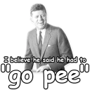 Телеграм стикер 🚹 Форрест Гамп