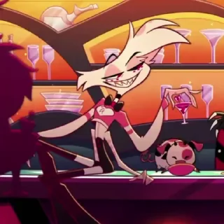 Video sticker 🕸️ angel dust 🍥.  @igsekaii