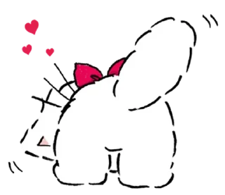 Telegram sticker ❤️ ꒰ mouse |➩ tg: @wexsavi !!