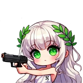 Telegram sticker 🔫 BounceBit ROMI