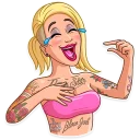 Telegram sticker 😂 Pornstar