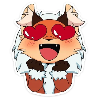 Telegram sticker 😍 Лиса Алиса :: @stickroom