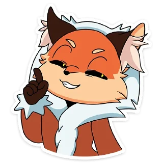 Video sticker ☝️ Лиса Алиса :: @stickroom