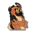 Telegram sticker 😳 Burk