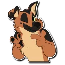 Telegram sticker 😉 Burk