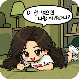 Telegram sticker 📖 눈나티콘 2nd