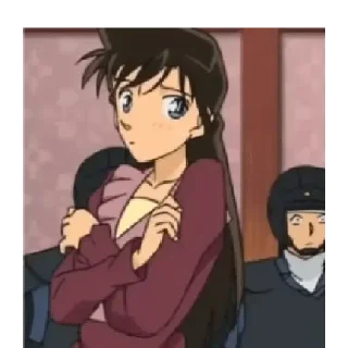 Telegram sticker 😶 - ᗷY @ahMshY 𓉮 . Detective Conan
