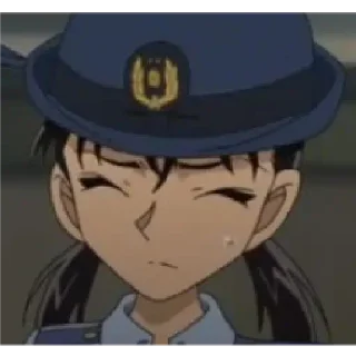 Telegram sticker 😶 - ᗷY @ahMshY 𓉮 . Detective Conan