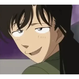 Telegram sticker 😶 - ᗷY @ahMshY 𓉮 . Detective Conan