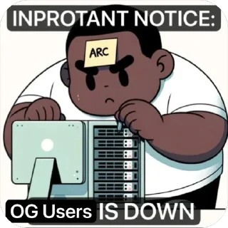 Telegram sticker ❌ Admits meme pack
