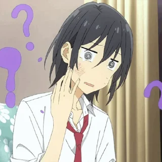 Телеграм стикер 🌚 Izumi Miyamura,