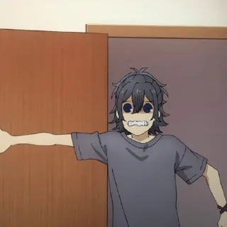 Телеграм стикер 🌚 Izumi Miyamura,