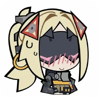 Telegram sticker ❤ Гашетка-монолит наш