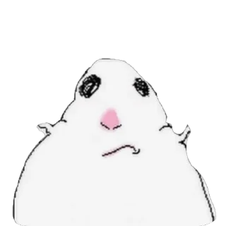 Телеграм стикер 😒 Fuckass hamster