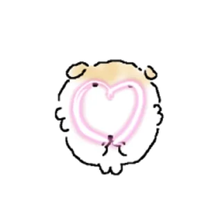 Video sticker ⭐ 똥그랑지강지 @moe_sticker_bot