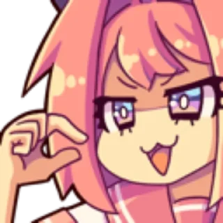 Telegram sticker 🤫 Gwen stickers :: @fStikBot