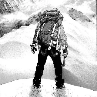 Telegram sticker 🖤 Buntarou Mori (Manga Version) by @whisperenity