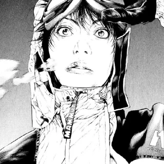 Telegram sticker 🖤 Buntarou Mori (Manga Version) by @whisperenity