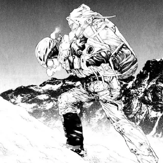 Telegram sticker 🖤 Buntarou Mori (Manga Version) by @whisperenity