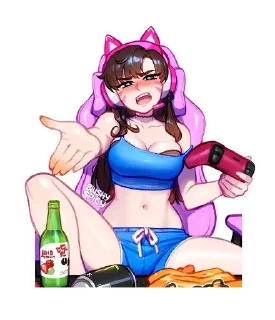 Video sticker 😊 waifus