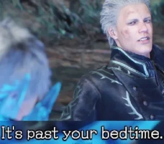 Telegram sticker 😐 Devil may cry