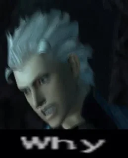 Telegram sticker 😠 Devil may cry