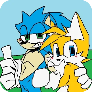 Telegram sticker 😁 💙SonTails bkmz💛 @S_a_d_M_a_y_Artisan9