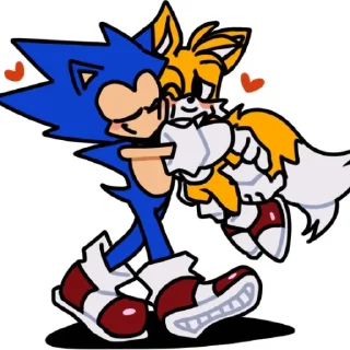 Sticker 🥰 💙SonTails bkmz💛 @S_a_d_M_a_y_Artisan9