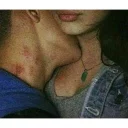 Telegram sticker 💋 👻😍amorously😍👻