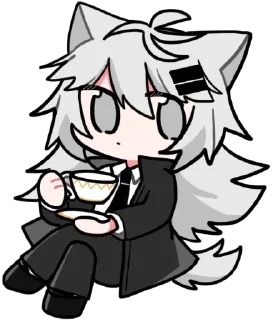 Video sticker ☕️ Lappland & Texas • @tsuuii