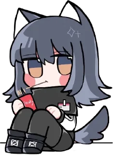 Video sticker 🍬 Lappland & Texas • @tsuuii