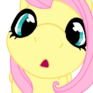 Telegram sticker 😮 Boop pony stickers