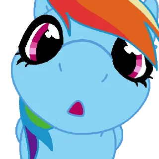Video sticker 😮 Boop pony stickers