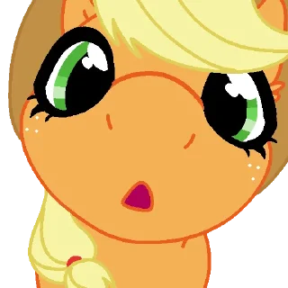 Telegram sticker 😮 Boop pony stickers